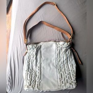 Laser-Cut Hobo Messenger Bag
